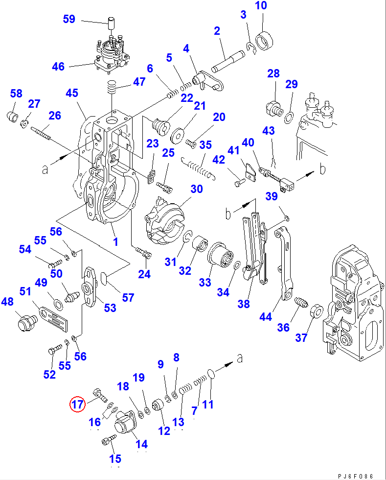 Diagram DK029111-0010 PLUG - Komatsu