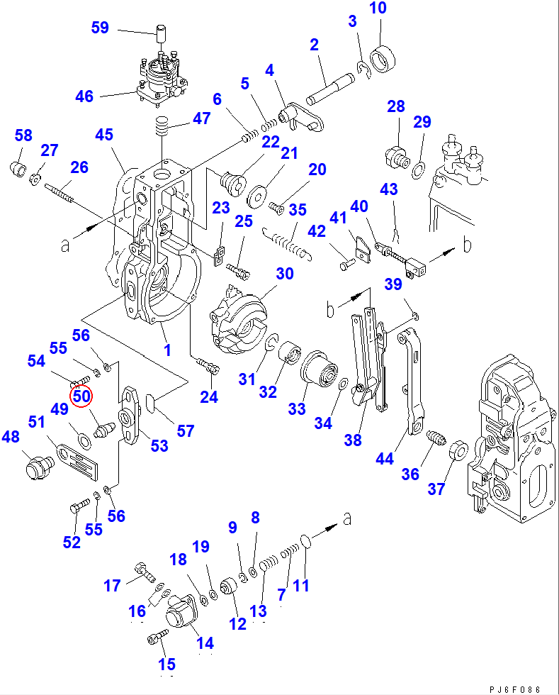 Diagram DK154620-8800 PIN - Komatsu