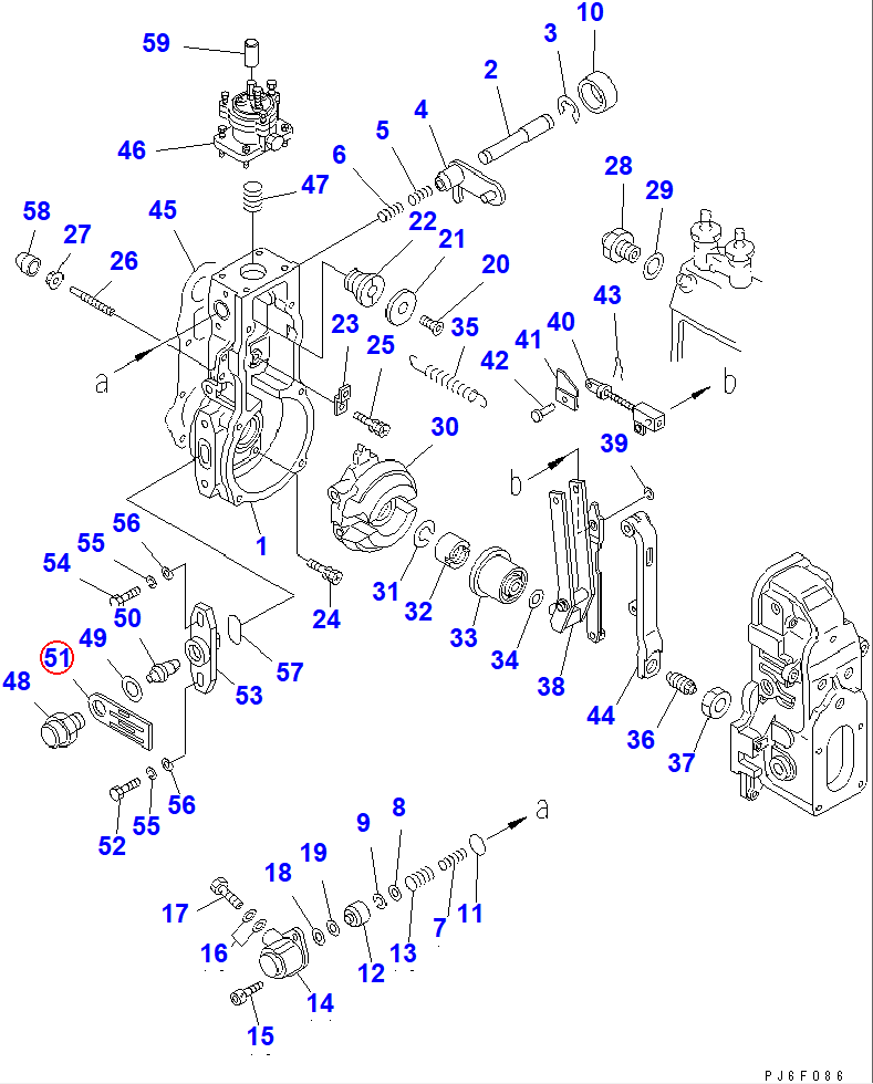 Diagram DK154620-8901 PLATE - Komatsu