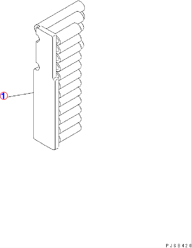 Diagram 6738-21-6711 ISOLATOR - Komatsu