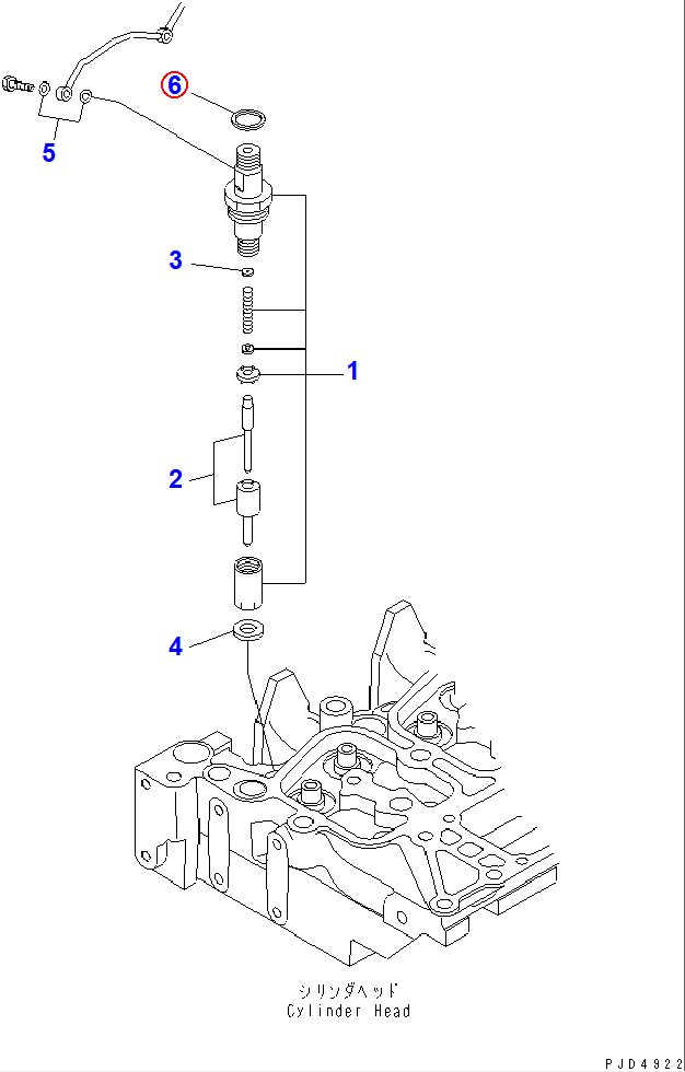 Diagram 6732-11-3850 SEAL (K1) - Komatsu