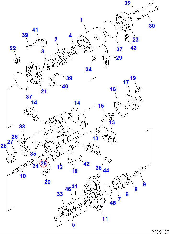Diagram ND949170-4070 SPRING - Komatsu