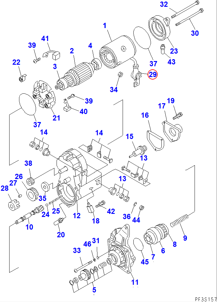 Diagram ND028062-0130 CAP - Komatsu