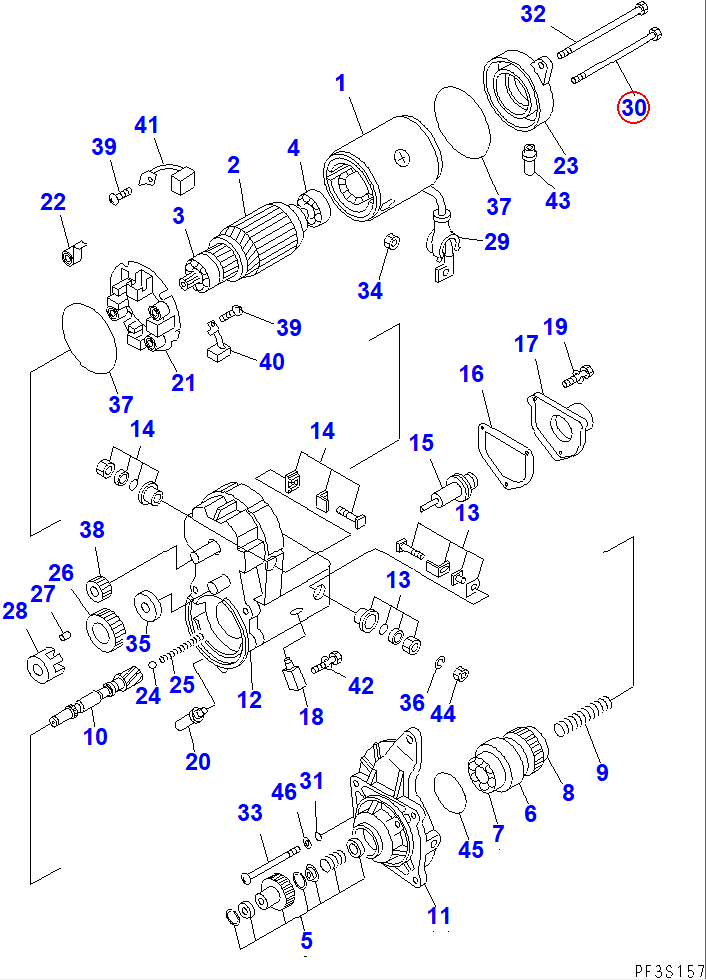 Diagram ND949042-3680 BOLT - Komatsu
