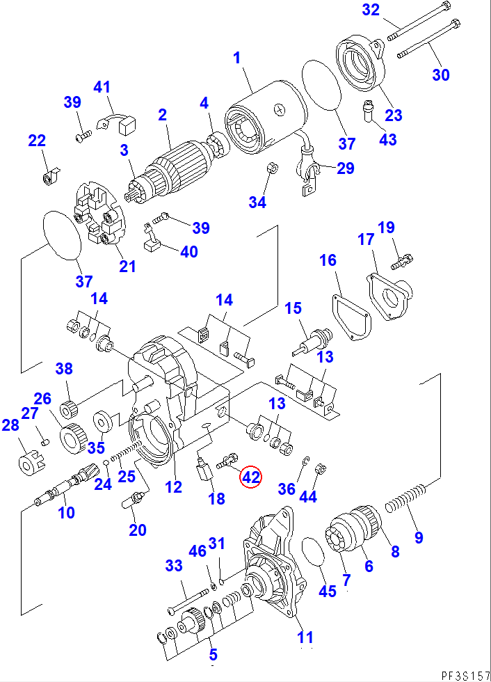 Diagram ND949007-6850 SCREW - Komatsu