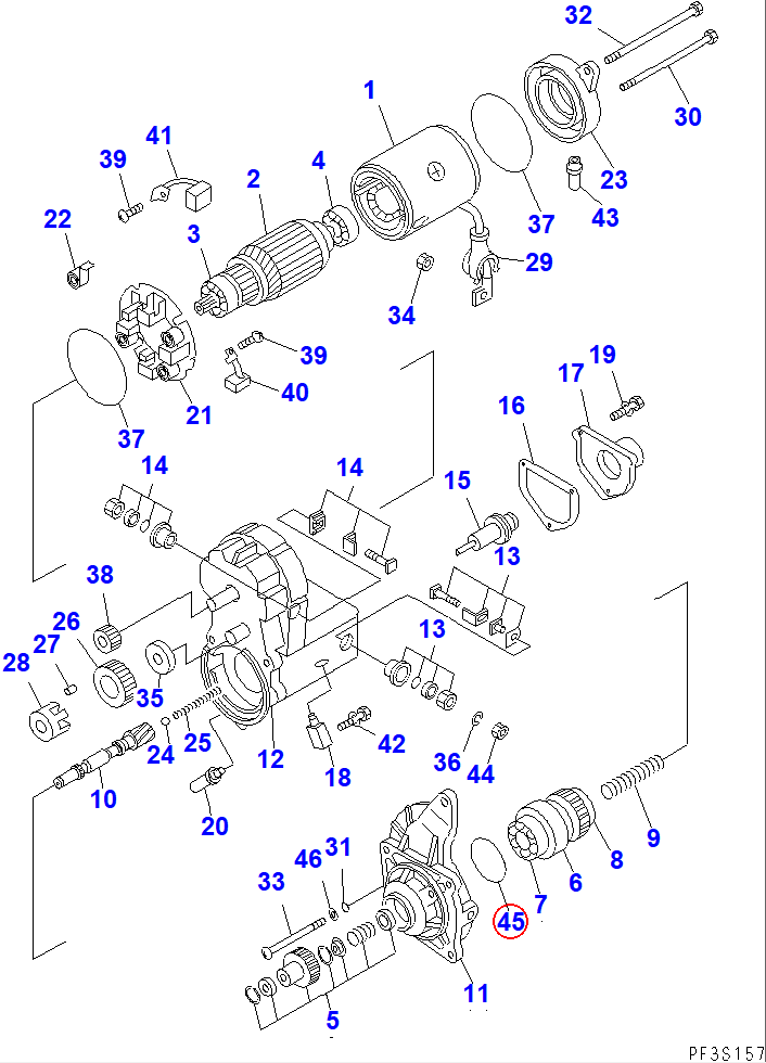 Diagram ND028901-5190 SEAL - Komatsu