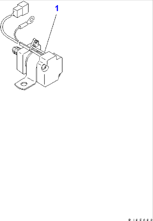 Diagram 600-815-8940 RELAY - Komatsu